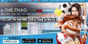 Cá Cược Thể Thao W88 - Chơi Là Thắng Tại Nhà Cái